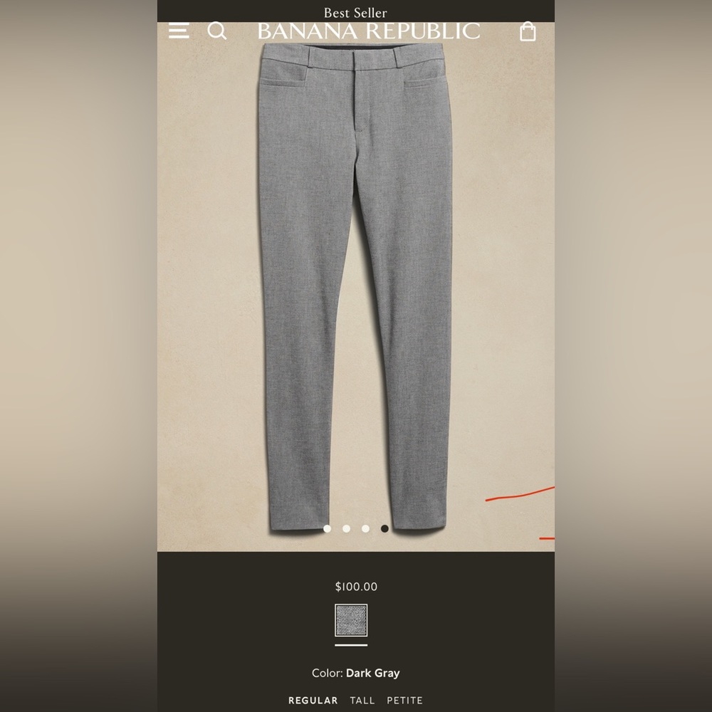 BANANA REPUBLIC SKINNY SLOAN PANT
(Best Seller)